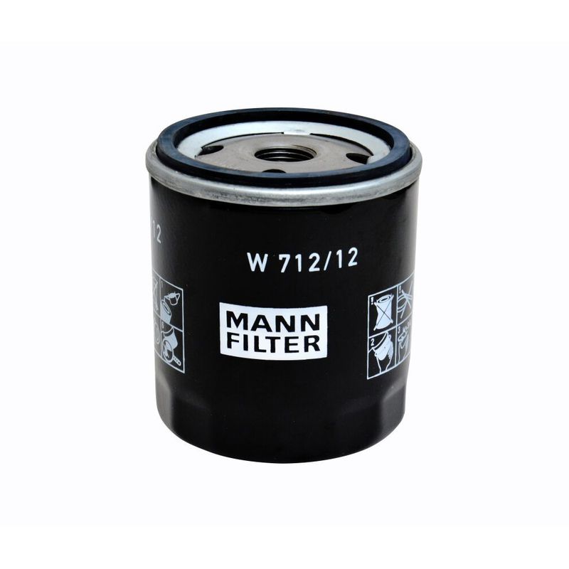 Filtro de Óleo do Chevrolet Chevette, Chevy 500 e Marajó - Mann-Filter W 712/12