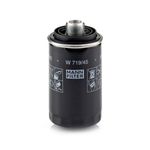 Filtro de Óleo do Audi A3, A4, A4 Avant e outros - Mann-Filter W 719/45