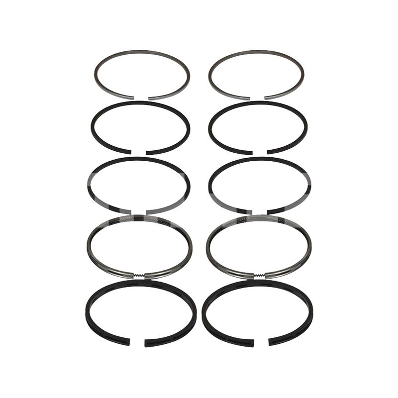 Jogo de Anéis do Pistão do Mercedes Benz L 1113, L 1114, Engesa EE 25 e outros - Metal Leve SCC.2276 STD