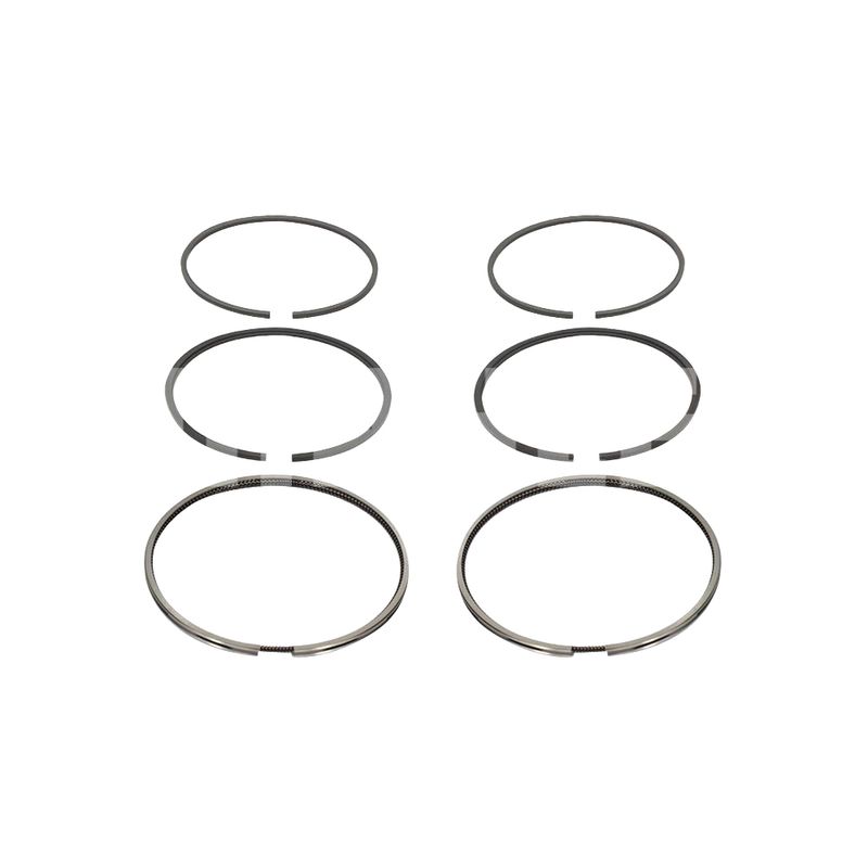 Jogo de Anéis do Pistão do Mercedes Benz 1214 C, 1214 K, 1418 E e outros - Metal Leve SLC7296 STD