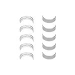 Kit de Bronzinas Centrais do Toyota Corolla - Metal Leve BC-854-J 0,50