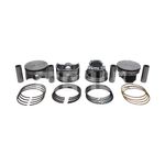 Pistão com Anel do Fiat Grand Siena, Idea, Palio e outros - Metal Leve P&A9655 0,40