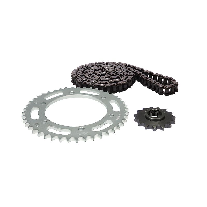 Kit Coroa Pinhão e Corrente de Motocicleta da Yamaha YS 250 Fazer - Cofap TMC424510