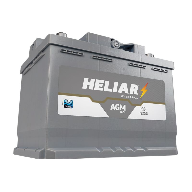 Bateria Heliar 80Ah AGM - AG80KD