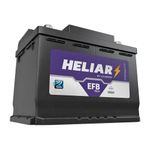 Bateria Heliar 60Ah EFB - HEFB60HD