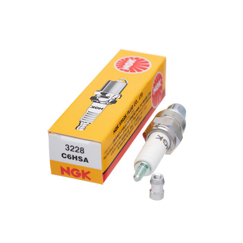 Vela de Ignição da Honda Biz 100, Sundown Web 100 e Yamaha Crypton T115 - NGK C6HSA
