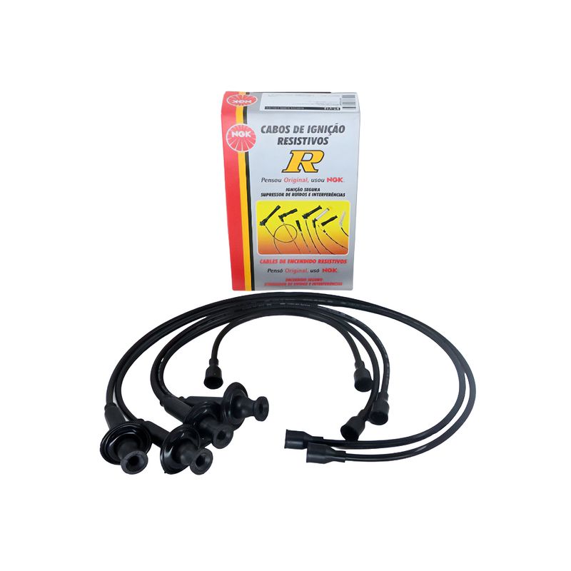 Jogo de Cabo de Vela do Volkswagen Brasilia, Fusca e Kombi - NGK STV12