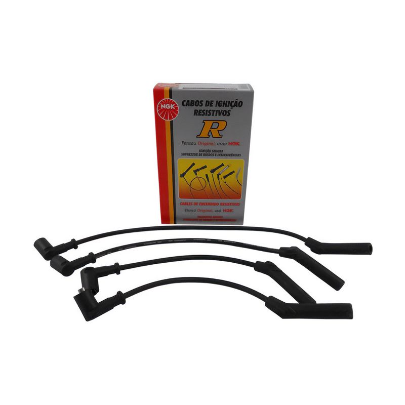 Jogo de Cabo de Vela do Hyundai Atos e Atos Prime - NGK SC-N04