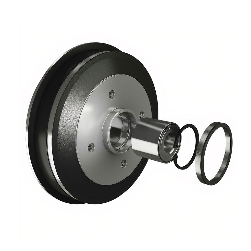 Tambor de Freio Traseiro do Citroen C3, C3 Picasso e Peugeot 208 - Fremax BD4729KT