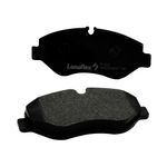 Pastilha de Freio Dianteiro do Mercedes Benz Sprinter Chassi, Sprinter Furgão, Sprinter Van e outros - Lonaflex P-662