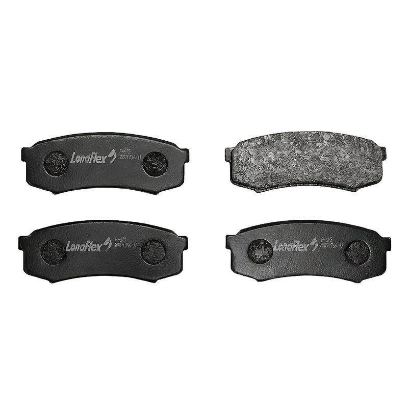 Pastilha de Freio Traseiro do Mitsubishi Pajero e Toyota Hilux SW4 - Lonaflex P-695