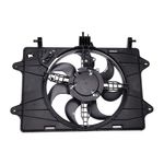 Eletroventilador do Radiador com Defletor do Fiat Doblo - BAP ELE1035