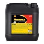 Óleo de Motor 15W-40 Mineral Shell Rimula R3 EXTRA API CI-4 - Balde de 20L