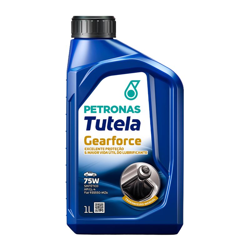 Óleo para Transmissão Manual 75W Petronas Tutela Gearforce API GL-4 - Caixa com 24 Frascos de 1L