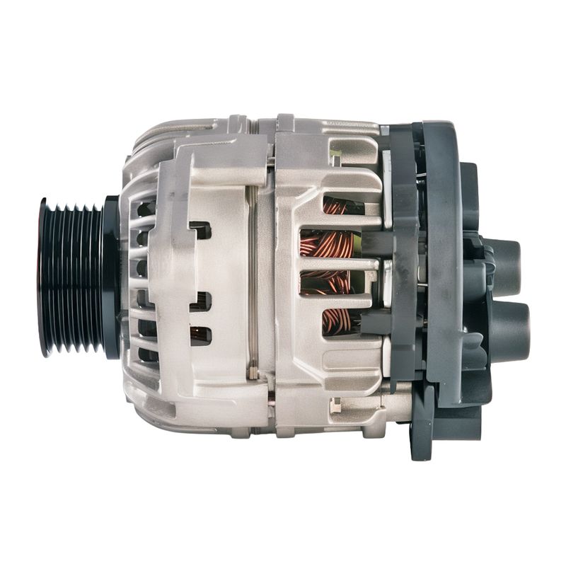 Alternador 14V 65A do Fiat Palio, Palio Weekend, Siena e outros - Bosch 0 124 215 001