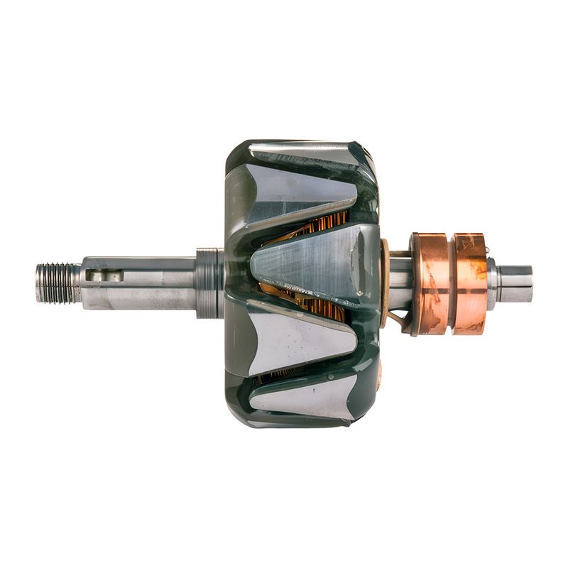 Rotor do Alternador 28V do Mercedes Benz LS 1924, LS 1929 e LS 1934 - Bosch 9 122 080 740