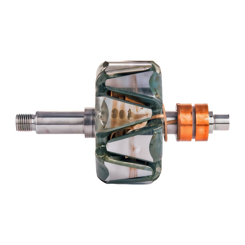 Rotor do Alternador 12V do Chevrolet Chevette, Chevy 500, Marajó e outros - Bosch 9 122 080 751