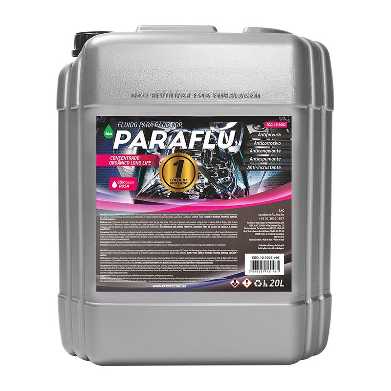 Aditivo para Radiador Paraflu Concentrado - Balde de 20L