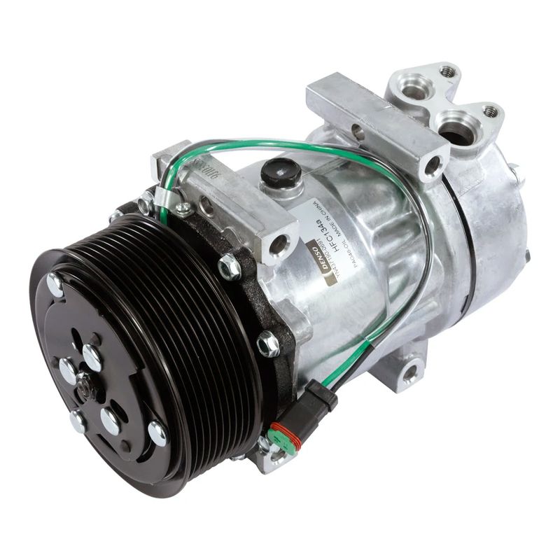 Compressor do Ar-Condicionado do Scania K 124 IB 420, K114 IB 340, K114 IB 380 e outros - Denso ‌YN437190-0691RC