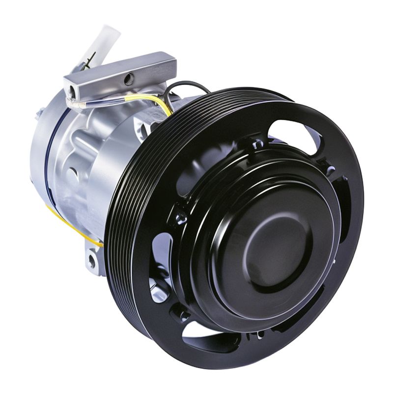 Compressor do Ar-Condicionado do Volvo FH 16 700, FH 420, FH 460 e outros - Denso YN437190-1270RC