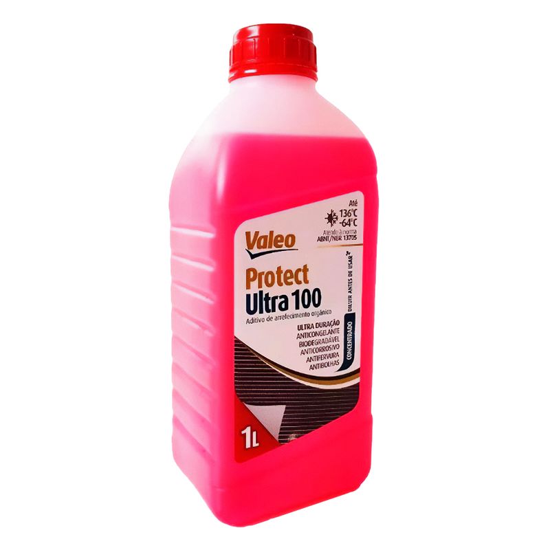 Aditivo para Radiador Valeo Concentrado - Frasco de 1L