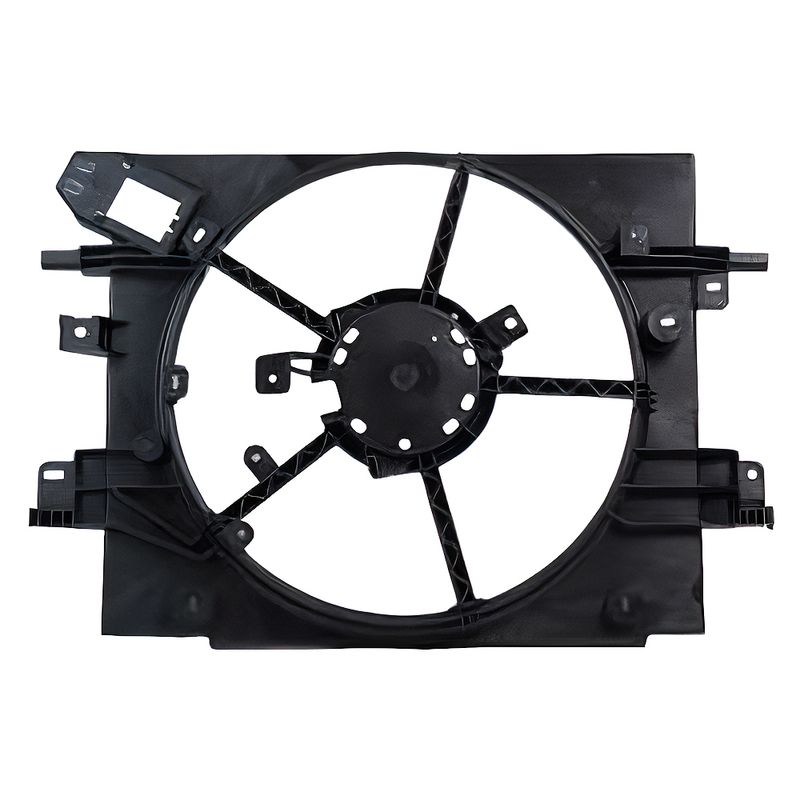 Defletor do Eletroventilador do Renault Logan e Sandero - Valeo 696866