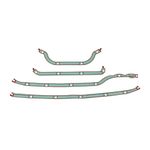 Junta do Cárter do Scania F360, G 360, G 400 e outros - Sabó 95114