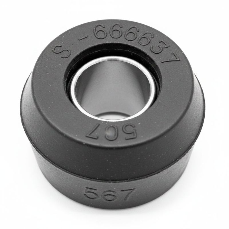 Bucha do Amortecedor Inferior do Chevrolet Caravan, Chevette, Chevy 500 e outros - Axios 041.0286