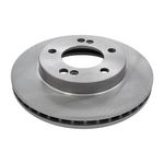 Disco de Freio Dianteiro Ventilado do Ssangyong Actyon, Kyron e Rexton - Hipper Freios HF 340