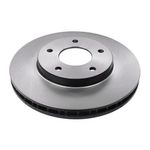 Disco de Freio Dianteiro Ventilado do Mitsubishi Lancer - Hipper Freios HF 208D
