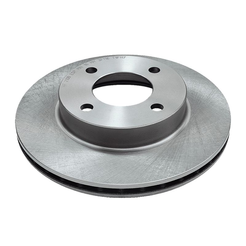 Disco de Freio Dianteiro Ventilado do Mitsubishi Lancer - Hipper Freios HF 210B