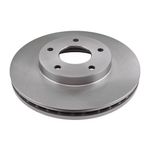 Disco de Freio Dianteiro Ventilado do Nissan Primera e X-Trail - Hipper Freios HF 619