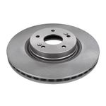 Disco de Freio Dianteiro Ventilado do Chery Tiggo 5X e Tiggo 7 - Hipper Freios HF 54B