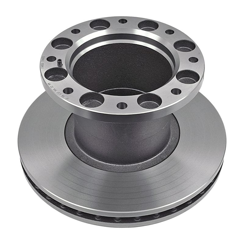 Disco de Freio Dianteiro Ventilado do Chevrolet A-40, C-40, D-40 e outros - Hipper Freios HF 58