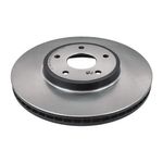 Disco de Freio Dianteiro Ventilado do Honda CR-V - Hipper Freios HF 712B