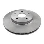 Disco de Freio Dianteiro Ventilado do Suzuki Grand Vitara - Hipper Freios HF 302A