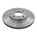 Disco de Freio Dianteiro Ventilado do Nissan Sentra - Hipper Freios HF 615