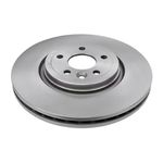 Disco de Freio Dianteiro Ventilado do Land Rover Range Rover Velar - Hipper Freios HF 404H