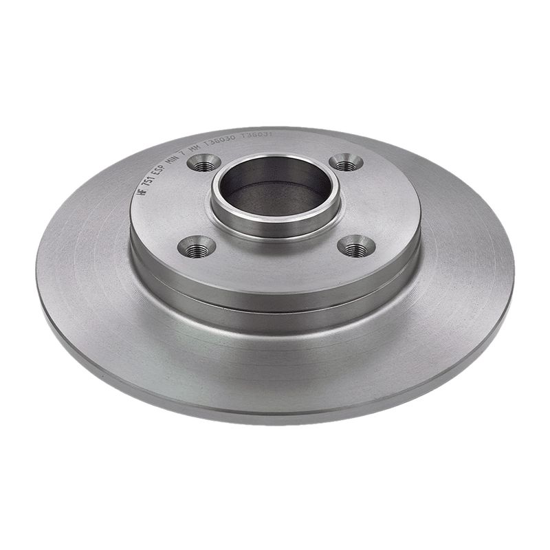 Disco de Freio Traseiro Sólido do Citroen C3 Picasso, C4, C4 Pallas e outros - Hipper Freios HF 751