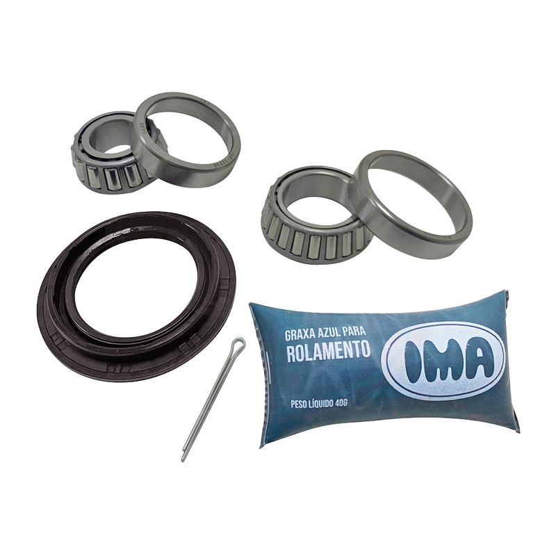 Kit de Rolamento de Roda do Volkswagen Brasilia, Fusca, Karmann-ghia e outros - IMA ALK-4579