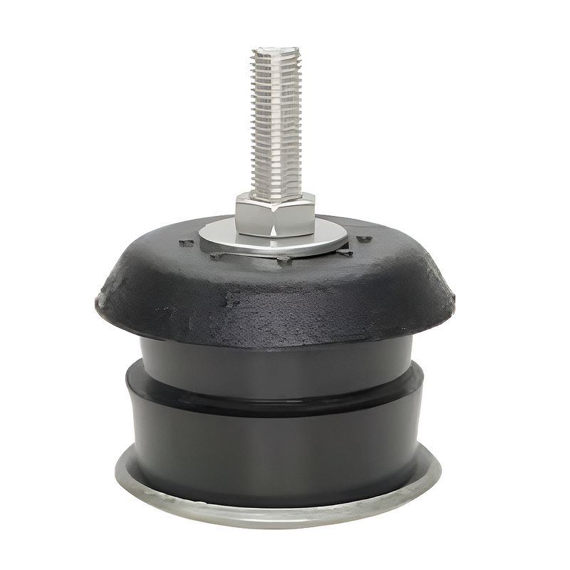 Coxim de Cabine Dianteiro Direito/Esquerdo do Chevrolet D-20, D-40 e GMC D-40 - Suporte Rei R-248