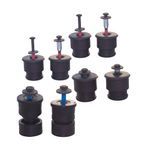 Coxim de Cabine Dianteiro/Traseiro Direito/Esquerdo do Ford F-250 e F-350 - Suporte Rei R-544