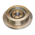 Polia do Virabrequim do Mercedes Benz LB 2318, OF 1721 e OH 1621 - Suporte Rei R-3202P