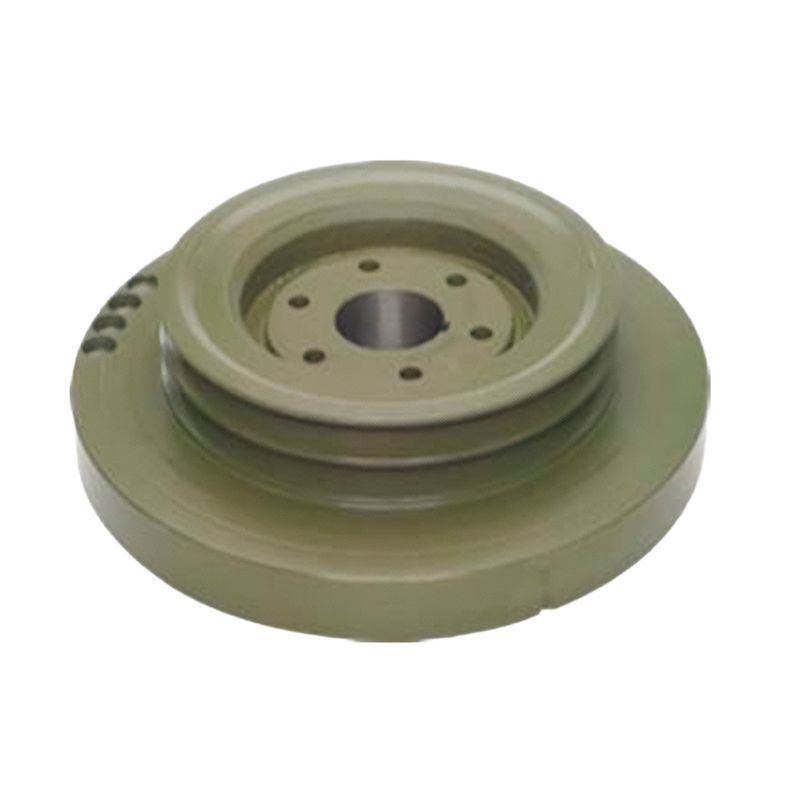 Polia do Virabrequim do Mercedes Benz 1214 C, 1214 K, 2418 e outros - Suporte Rei R-387P