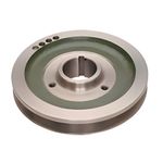 Polia do Virabrequim do Mercedes Benz LO 812 e OF 809 - Suporte Rei R-427P