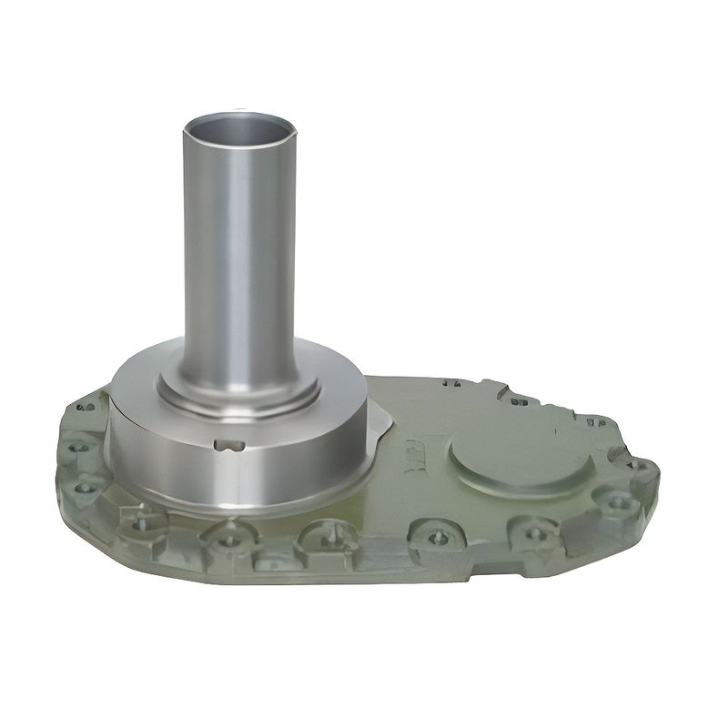 Tampa de Vedação e Guia de Passagem do Eixo Piloto do Iveco Eurocargo Cavallino - Suporte Rei R-6110