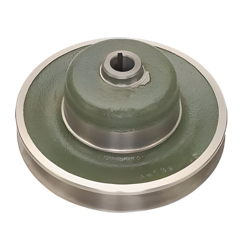 Polia da Bomba da Direção Hidráulica do Mercedes Benz OF 1113 e OF 1313 - Suporte Rei R-739P