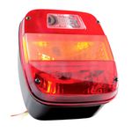 Lanterna Traseira do Ford Cargo, F-12000, F-14000 e outros - Pradolux PL04402309