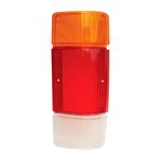 Lente da Lanterna Traseira Direita do Chevrolet A-20 e D-20 - Pradolux PL0423.01.09