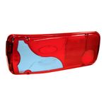 Lente da Lanterna Traseira Esquerda do MAN TGM e TGX - Pradolux PL1619.02.11